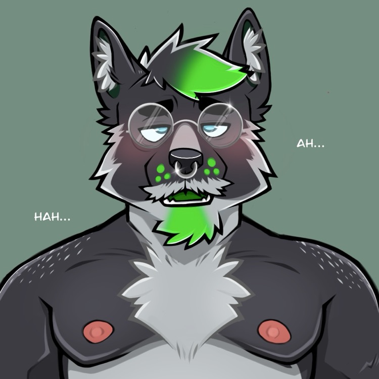 It looks like Papa’s been zonked into being a chew toy for a pack of pups. 🫣